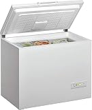 Privileg PFH 406 Gefriertruhe / Nutzinhalt 252 L / Cool or Freeze / Supergefrierfunktion / Optischer Temperaturalarm/ Höhenverstellbare Füß