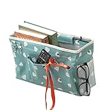 Demarkt Betttaschen Hochbett Hängetasche Bett Hängetasche Organizer Aufbewahrungstasche für Buch, Magazin, Handy, Kopfhörer Bett Aufbewahrung