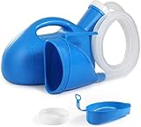 BESTOOL Urinflasche für Damen Herren 2000 ml Tragbares Töpfchen Flasche für Krankenhaus Camping Auto Reise WC Urinal (blau)