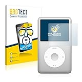 BROTECT Schutzfolie kompatibel mit Apple iPod Classic 120 GB (7. Generation) (2 Stück) klare Displayschutz-F