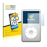 BROTECT Schutzfolie kompatibel mit Apple iPod Classic 120 GB (7. Generation) (2 Stück) klare Displayschutz-F