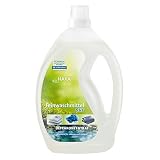 HAKA Feinwaschmittel Pur I 2 Liter I Flüssigwaschmittel für Mischgewebe, Baumwolle & Synthetik I Umweltfreundliches & Hautfreundliches W