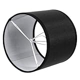 UKCOCO Leinen Medium Trommel Lampenschirme Tuch Lampe Schattierungen Stoff Lampe Schatten Sackleinen Lampenschirme Kronleuchter Lampe Shades Zylinder Lampe Shadelarge Trommel Lamp