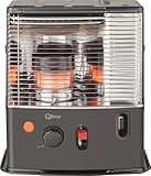 Qlima Petroleum Heizofen R4224S-TC ohne Netzanschluss - Inklusive Petroleumpumpe! Zibro Kero Kaminofen Camping O