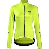 GORE WEAR Damen Thermo Fahrrad-Trikot Progress, 38, Neon-Gelb