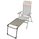 Portal Anna - Fußablage für Camping-Stuhl, Hochlehner Ken, 65x48x42