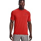 Under Armour Herren Dash Ss T-Shirt, 857 Omega Orange, XL