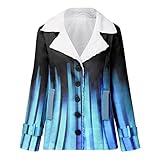 Voberry Plüschjacke Damen für Winter Casual Mantel Faux Fleecejacke Lange Ärmel Outwear Kunstpelzjacke Kapuzenjacke Herbst Winter Warm Teddy Fleece Winterjacke C