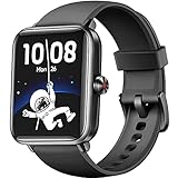 Dirrelo Smartwatch, 1.55 Zoll Touchscreen mit Blutsauerstoff, Herzfrequenzmesser, Schlafmonitor, Fitness Tracker mit Weibliche Gesundheit IP68 Wasserdicht Schrittzähler für Herren Damen iOS