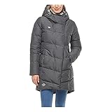 Ragwear Pavla Steppmantel Damen grau - L