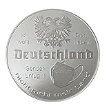 Sternkopf, Silber .999, halbe Unze, Thaler'Deutschland', handgeprägt im Erzgebirg