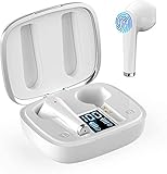 AMZLIFE Bluetooth Kopfhörer in Ear Kabellos Kopfhoerer True Wireless Bloototh 5.0 Headsets mit LED Digitalanzeige/Touch-Bedienung für iPhone Huawei Samsung Android Work Travel Gy