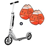 Hudora BigWheel Scooter Crossover 205 (BigWheel® Scooter Crossover 205 mit Pop Up Aufstellern)…