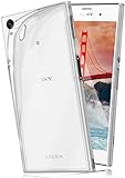 moex Aero Case kompatibel mit Sony Xperia Z3 - Hülle aus Silikon, komplett transparent, Klarsicht Handy Schutzhülle Ultra dünn, Handyhülle durchsichtig einfarbig,