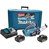 Makita DUC122RTE Top Handle Akku-Kettensäge 18V / 5,0Ah, 2 Akkus + Ladegrät im Transportk