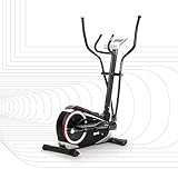 SportPlus Crosstrainer für zuhause - 24 Stufen & 24 Trainingsprogramme, ca. 17 kg Schwungmasse, Sicherheit geprüft bis 150 kg, SP-ET-9600-iE