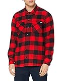Dickies Herren Sacramento Freizeithemd, Rot (Red Rd), Larg