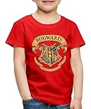 Spreadshirt Harry Potter Hogwarts Wappen Kinder Premium T-Shirt, 134-140, R