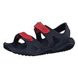 Crocs Unisex-Kinder Swiftwater River Sandalen, Blau (Navy/Flame 4ba), 30/31 EU ( C13 )