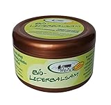 BIO LEDERBALSAM 250ml mit Bienenwachs Lederfett Schuhcreme Leder Pflege Balsam Leder Wachs 88