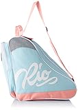 Rio Roller Roller Script Skate Bag, Unisex-Erwachsene Stofftasche, Mehrfarbig (Teal/Coral), 24x15x45 cm (W x H L)