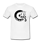 T-Shirt Lambretta Roller Scooter Retro 80er Motorroller Mofa Moped Krad Biker weiß Gr. XL