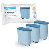 Wessper Wasserfilter kompatibel mit Philips AquaClean CA6903/10 CA6903/22 CA6903 Kalkfilter, Aqua Clean Filterpatrone für Saeco und Philips Kaffeevollautomaten, 3er Pack