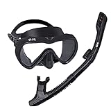 PI-PE Schnorchelset Active Pro Black