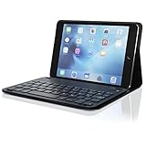 CSL - Tastatur mit Kunststoffcase für iPad Mini 4 7,9 Zoll - Schutzhülle Tasche Cover Case - Multimedia-Funktionstasten - Bluetooth Keyboard - kompatibel mit App