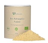 Bio Astragalus Pulver von 99naturals in der praktischen Öko-Memb