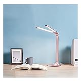 Augenfreundliche Arbeitsleuchte LED-Schreibtischlampe Doppel Licht dimmbar und einstellbare berührungsempfindliche Steuerung, mit 3 Beleuchtung Modi Schreibtischlampe for Kinder Für L