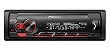 Pioneer MVH-S320BT, 1DIN Autoradio mit halber Einbautiefe, Menüsprache deutsch, Bluetooth, USB, AUX-IN, Freisprechen,