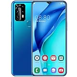 WYCF P40Plus Smartphone Ohne Vertrag Günstig, 6,7 Zoll HD+ Display, 6GB RAM+128GB, 4800mAh Akku, 16MP+32MP Kamera, Dual SIM Android Einsteiger Handy,B