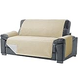 Bezug für verstellbares 4-Sitzer Sofa. Bezug für Couch und Sessel, wendbar und gesteppt. Schonbezug für verstellbares Sofa. Bezug für Ohrensessel in Farbe Beig