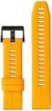 Garmin Quickfit 22 Uhrenarmband – Solar Flare Orang