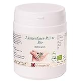 Akazienfaser Pulver BIO 360 g von Quintessence, Ballaststoffreich, Unterstützt das Wohlbefinden des Darms, Löst sich sehr gut in Wasser, Vegan, Reines Naturprodukt, Sehr gut verträg