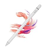 Aktiver Eingabestift für Touchscreens, digitaler Stylus-Stift, wiederaufladbar, kompatibel mit den meisten kapazitiven Touchscreens (weiß)