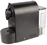 YUXIwang Kaffeemaschine Kaffeemaschine, Haushaltskaffeemaschine, tragbare schwarze Kapsel-Kaffeemaschine, Espressomaschine, kompatibel mit Zuhause/Büro/Geschenk