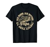 Angler Shirt Herren Papa Angel Geschenk Fischer Vatertag T-S