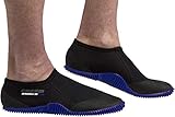 Cressi Minorca Shorty Boots 3mm - Niedrige 3-mm-Neoprenstiefel für Tauch- und Wasseraktivitäten, Unisex-Erw