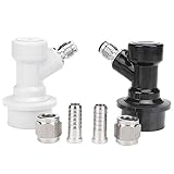 Gugxiom Ball Lock, All Lock Connector Ball Lock Keg Ball Lock Keg Fittings 4 Stück zum Ersetzen des Alten Ball Lock N