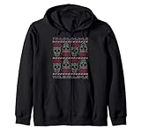 Fa-La-La Valhalla-La - Wikinger Ugly Christmas Skull Kapuzenjack