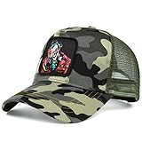 2021 Neue Ankunft Outdoor-Sonnenhut Joker Sommer atmungsaktive Mesh-Baseballmütze Trucker-Hut Hip-Hop-Hut Tarnung taktischer H