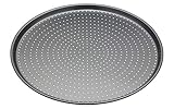 KitchenCraft MasterClass, Pizzablech für Knusprig Gebackene Pizzen (32 cm)