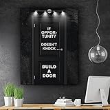 Leinwand Wandkunst inspirierende Zitate Kunstposter und Drucke dekorative Bilder für Bürodekorationen 60x80cmx1p
