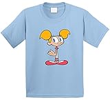 Dexter's Laboratory Dee Dee Tee Cool Cartoon TV Show T-Shirt Hellblau Gr. M, b