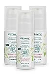 alkmene Teebaumöl Gesichtscreme bei unreiner Haut - vegane Gesichtspflege ohne Silikone, Parabene & Mineralöl - Porentiefe Reinigung fürs Gesicht - Creme im 3er Vorteilspack (3x 50 ml)