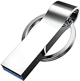 USB-Flash-Laufwerk, 1 TB, Ultra Memory Stick Jump Drive High Speed USB 3.0 Laufwerk mit Schlüsselanhänger, tragbares Metall-Daumenlaufwerk für große Datenspeicherung und Backup.Bis zu 140 MB/s L