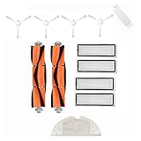 Home Appliance Filter Kit Accessory Set Lumps Pinsel Roller HEPA Filter fit für Xiaomi Mijia 1C STYTJ01ZHM. MI Roboter Vakuummop-Ersatzteile Kleine Hausgeräte-Teile ( Color : Black orange white )