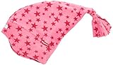 Playshoes Mädchen Mütze Fleece-Zipfelmütze Sterne, Rosa (Pink 18), 49